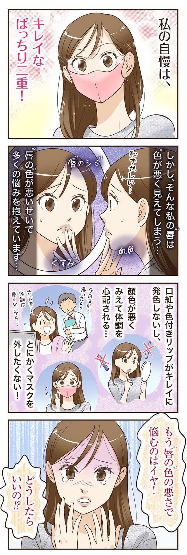 唇のシミ・くすみケア特化型リップ美容液｜リプラオール